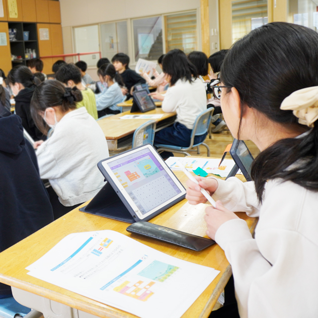 2024年度の出前授業の様子
