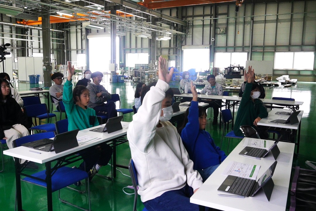 SDGs講義中の様子